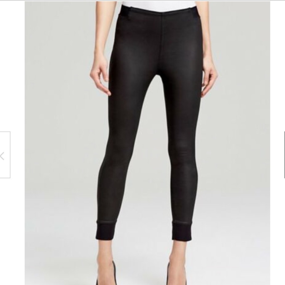 Rag & Bone Jean The Danny Legging Black Coated